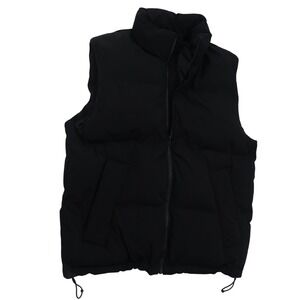 Sandro Puffy Vest FW25 Noir Black Sorona Insulated Medium New $630 Outerwear
